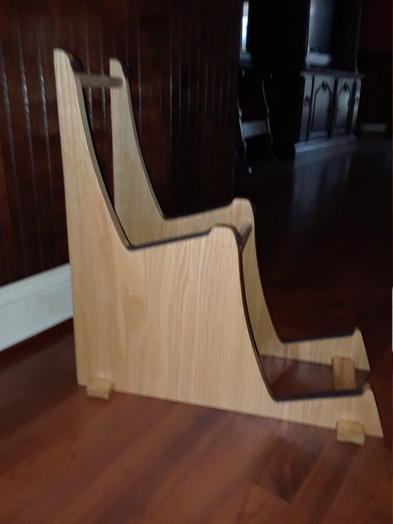 Guitar Stands 2 Tier, 3 Styles. Also Available: Ukulele, Mandolin Stands, Guitar Stands, Banjo Stands. Free Shipping in Contiguous USA image 6