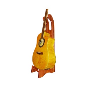 Tall Acoustic Guitar Stand. Beautiful and Classy. Great Gift. A Perfect ...