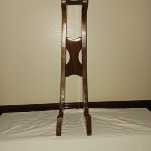 Tall Mandolin Stand. Beautiful and Classy. Perfect compliment to your Mandolin. Free Shipping in the USA. Solid Wood. A great gift. On sale. image 10