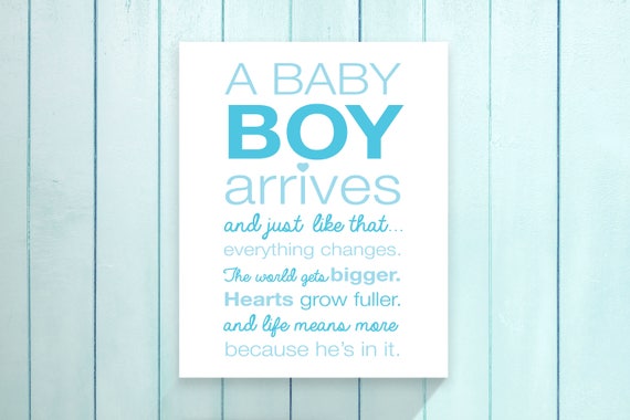 baby boy nursery wall decor