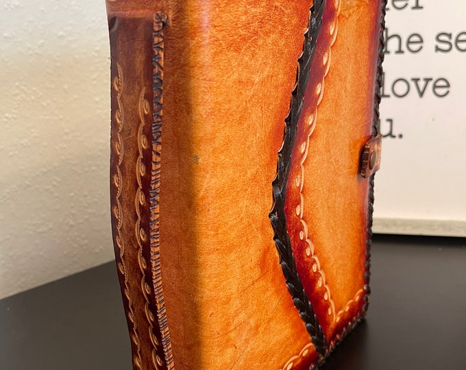 Large print bible case with handle bible cover with snap button ready