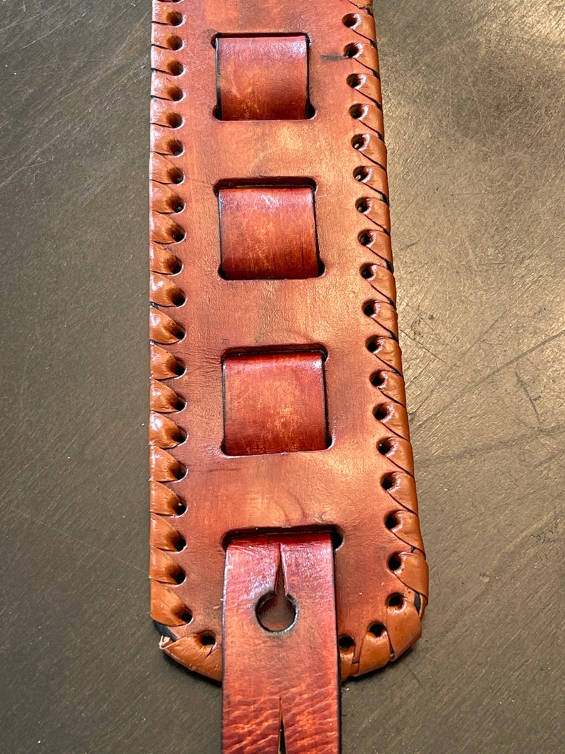 Custom Leather Guitar Strap Personalized Leather Guitar Strap Etsy