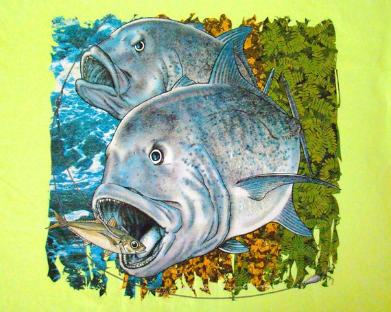 Ulua Big Fish Print Shirt Ulua Big Fish Print Shirt