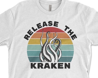 Release the Kraken Shirt, Kraken Octopus Shirt, Funny Election 2020, Sidney Powell