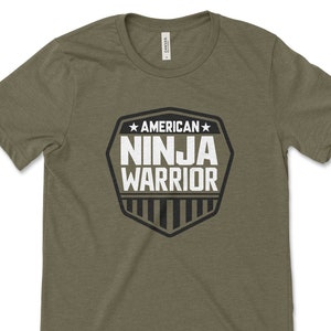 American Ninja Warrior Shirt, Ninja Birthday Party Shirt, Ninja Training T-Shirt