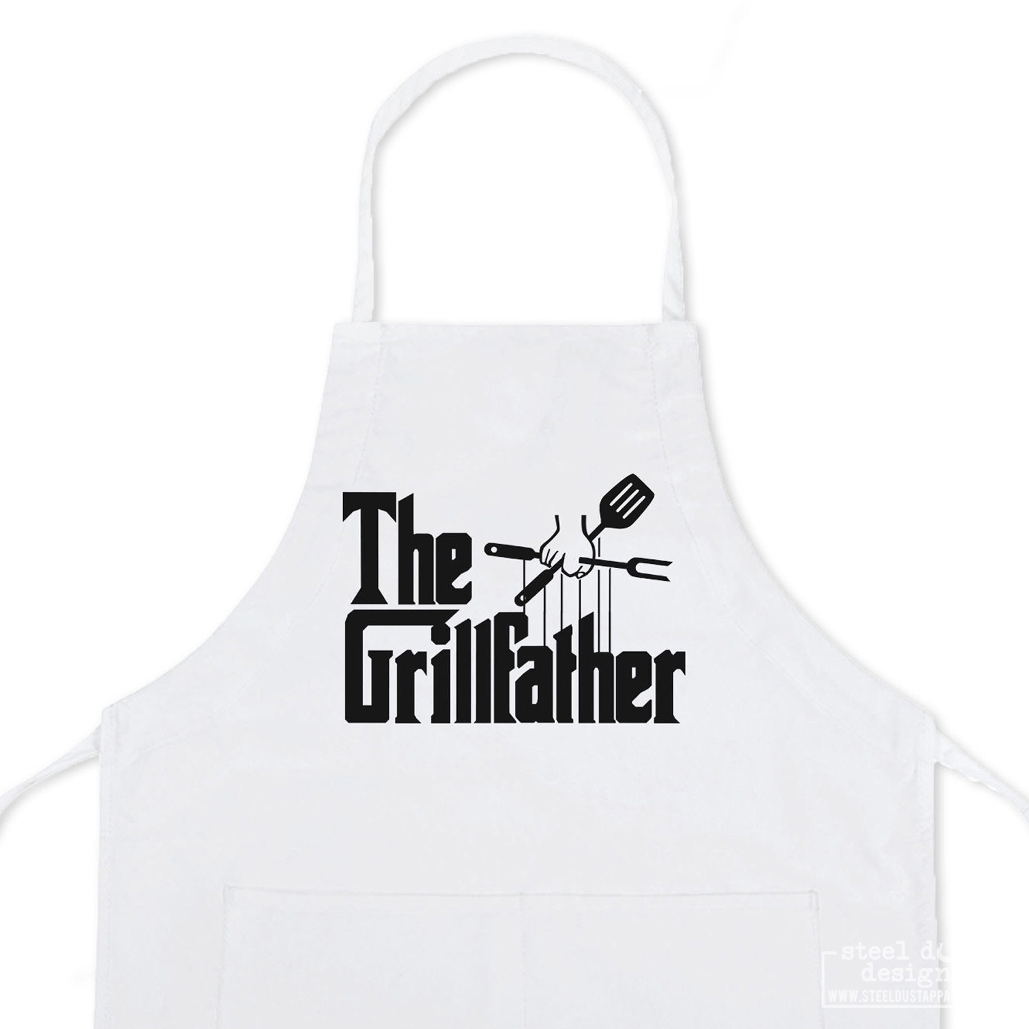 Grill Apron for Men the Grillfather Grilling Apron Etsy UK