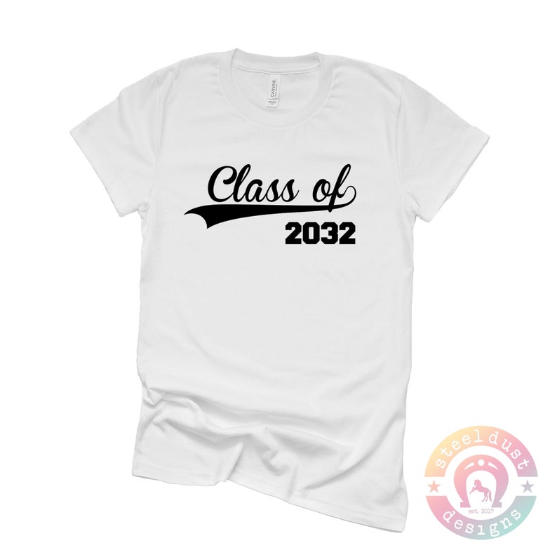 Class of 2036, Class of 2035, Grow with Me Hand Print Shirt, First Day of School, Senior Shirts, Graduation Gift image 3