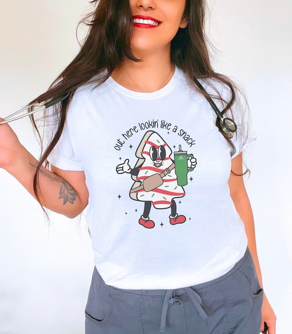 The Season Little Debbie Christmas Tree Snack Cake T-Shirt The Season Little Debbie Christmas Tree Snack Cake T-Shirt