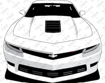 Chevrolet Camaro, SVG, pobieranie cyfrowe.