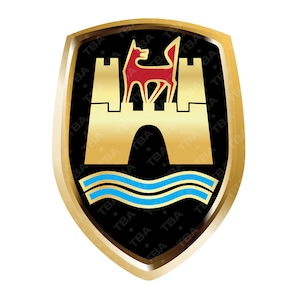 Wolfsburg Crest, Gold, Bug, VW, Beetle, Classic, Vintage, SVG, Digital Download.