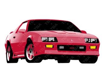 Chevrolet Camaro Z28 PNG, Chevrolet Decal, Car Printables, Bumper ...