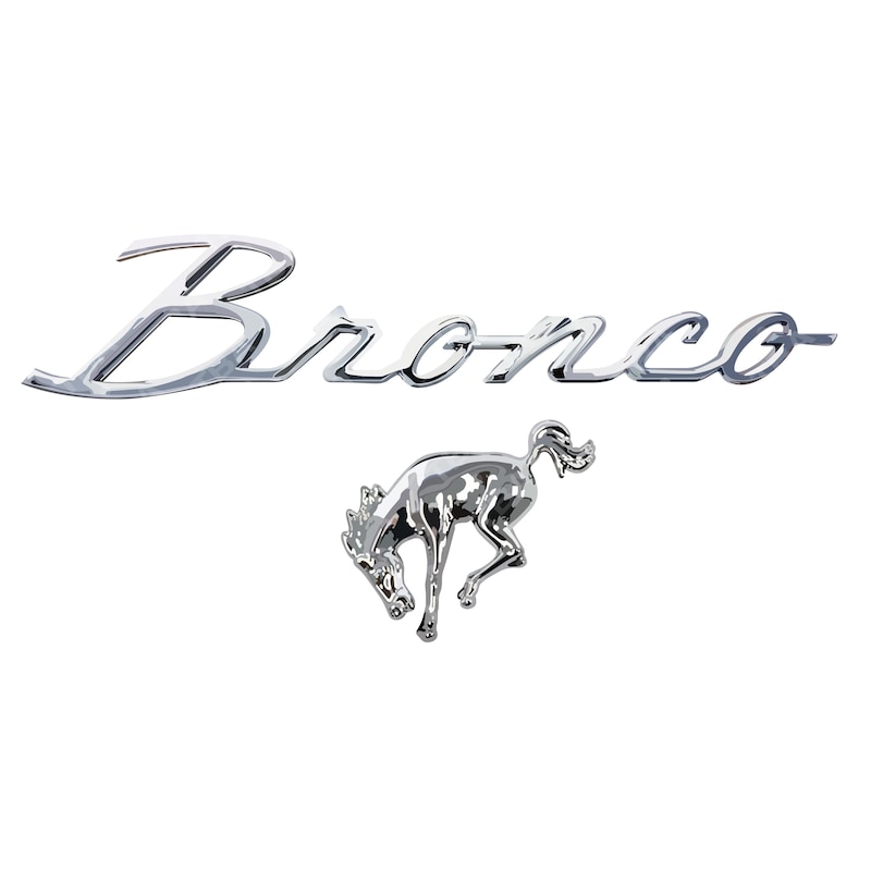 Ford Bronco Logo Vector - Etsy