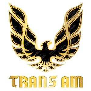 Pontiac Trans Am, Firebird, Logo SVG, téléchargement numérique.