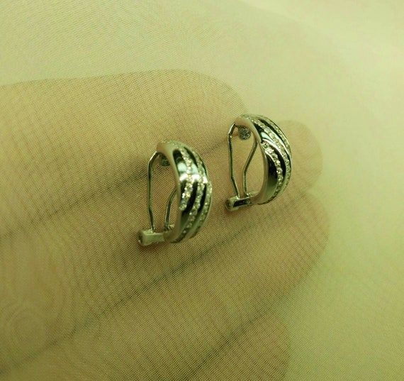 Wedding Jewel Handmade Silver,Jade, Diamond Earrings Wrapped Wire Wire Hoops 925 Sterling Silver Studs Earrings Bride Jewel Stones