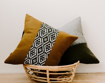 serape throw pillows