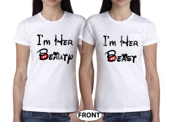 Couples Shirts For Lesbians - I'm Her Beast Lgbt Tshirt Couples Shirts For Lesbians - I'm Her Beast Lgbt Tshirt