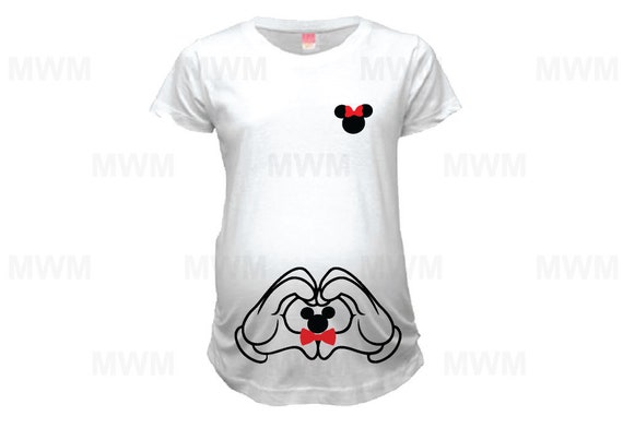 mickey mouse maternity shirt