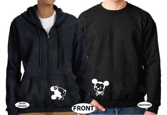 Black MRS wedding hoodie awd disney LARGE hooded sweatshirt fast dispatch