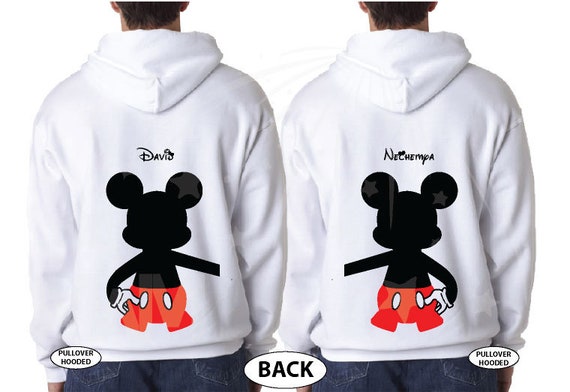 sudaderas mickey mouse pareja