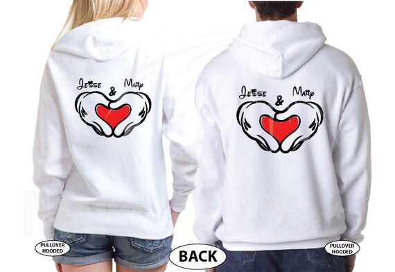 mickey minnie hoodies