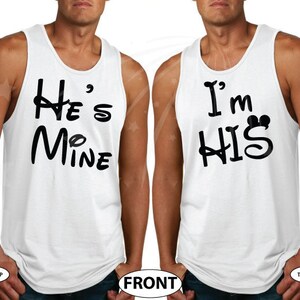 Personalized LGBT Gay Matching Shirts I'm His and He's Mine With ...