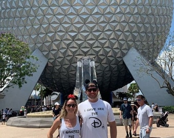 I wanted the D I gave her the D She wants the D I got the D  inspired funny matching cool couple shirts apparel married with mickey