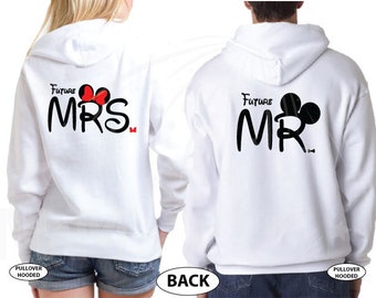 Cutest proposal shirts, I asked She said Yes! with awesome diamond ring Mickey and Minnie Mouse hands  inspired for future Mr Mrs etsy