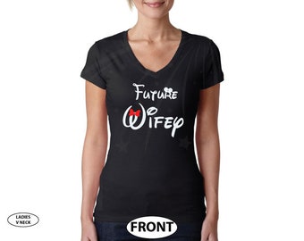 Future Wifey shirt bride to be I said Yes fiancee AF getting married girlfriend honeymoon mwmmoon etsy plus sizes 4XL 5XL apparel