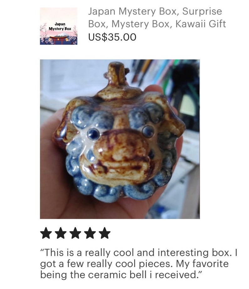 Japan Mystery Box Themed Box Surprise Box Mystery Box Etsy