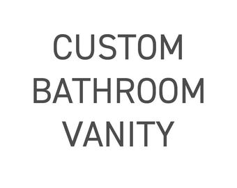 Custom Vanity for Lindsay
