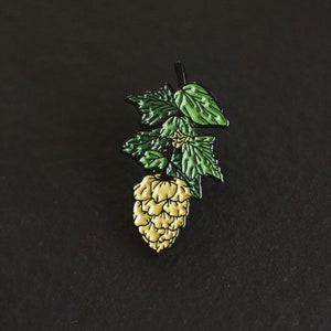 Hop Vine Enamel Pin | Hops | Beer Lover