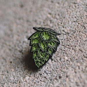 Hop Enamel Beer Pin | Craft Beer Gift | Beer Lover | Hops | Beer Hop