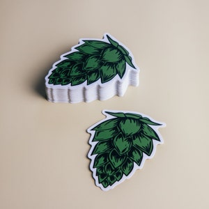 Hop Sticker | Beer Sticker | Craft Beer Lover | Beer Theme Gift | IPA | Hops