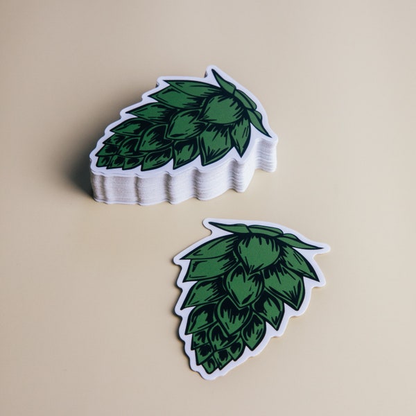 Hop Sticker | Beer Sticker | Craft Beer Lover | Beer Theme Gift | IPA | Hops