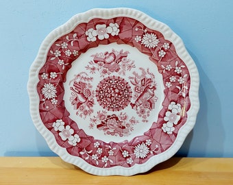 Spode Georgian Pink Archive Dinner Plates Set of 6 - Etsy
