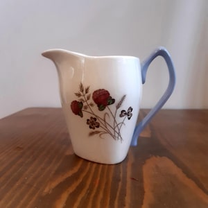 Vintage Copeland Spode &quot;summer days&quot; milk jug, made in England 1950s