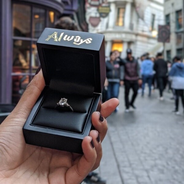 Engagement Ring Box Etsy