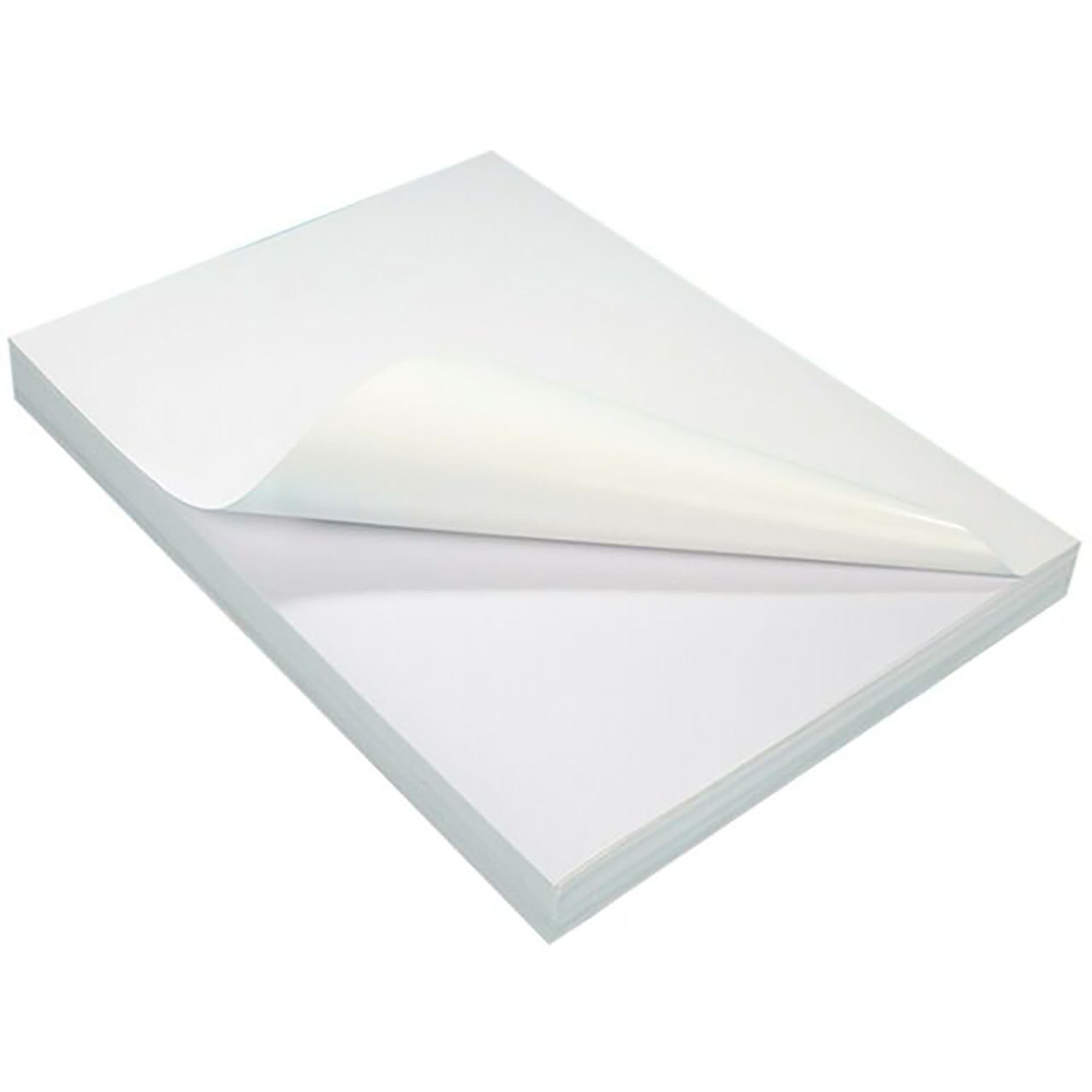 A5 White Gloss self adhesive Vinyl x10 Sheets per pack Etsy