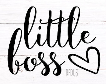 Little Boss svg, mini boss SVG,  Baby Svg, Cricut cutting file svg file, Baby Girl Clothes, Cutting File, SVG File, DIY Shirt svg cut file