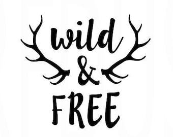 Download Free Wild And Free Svg Etsy SVG Cut Files