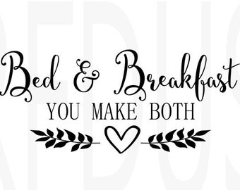 Download Bed breakfast svg | Etsy
