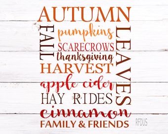 Autumn dall pumpkins scarecrows harvest apple cider hay rides cinnamon svg , Cricut Cut svg, fall svg file, thanksgiving svg, fall y'all svg
