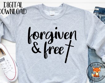Download Free Forgiven Free Svg Etsy SVG Cut Files