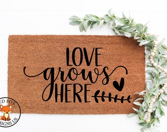 Download Love Grows Here Svg Etsy