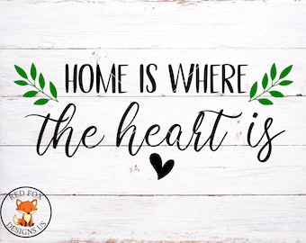 Home Is Where Heart Etsy