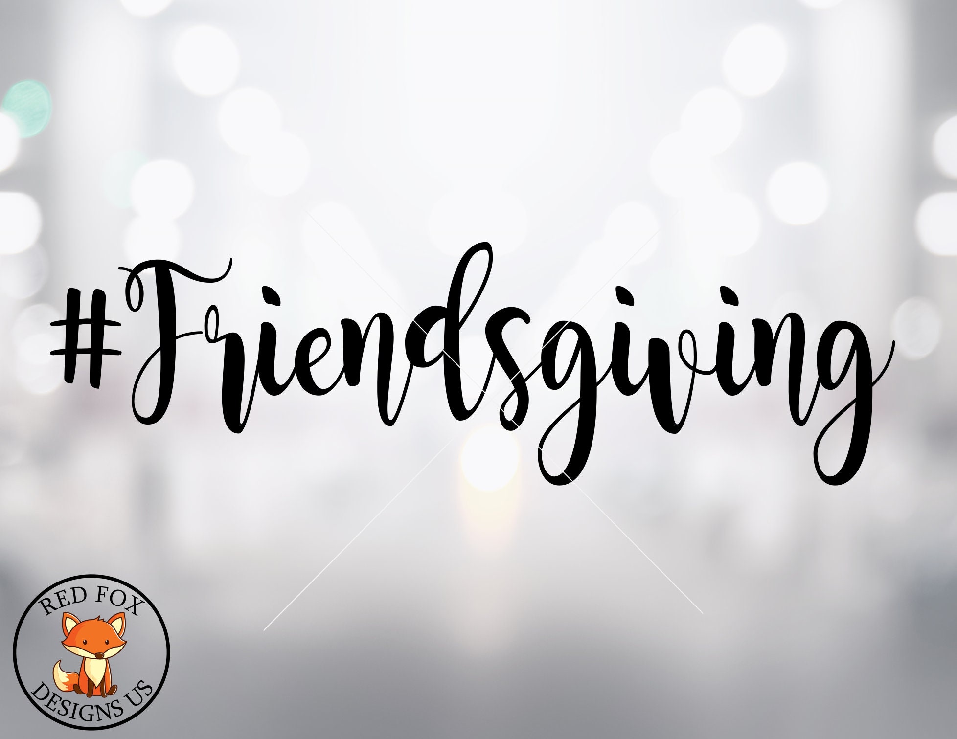 Download Hashtag Friendsgiving Svg Easy Cricut Cutting File Etsy
