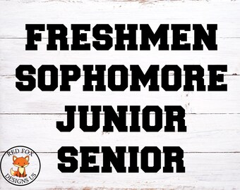 Senior SVG, graduation svg, cricut cutting file, class of 2018 svg, high school svg college svg cute svg, freshmen sophomore junior senior