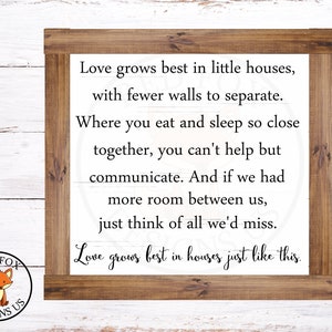 L'amore cresce meglio nelle casette con meno pareti per separare svg, amore svg, casa svg, casa dolce casa svg, segno fai-da-te, arredamento casa colonica svg