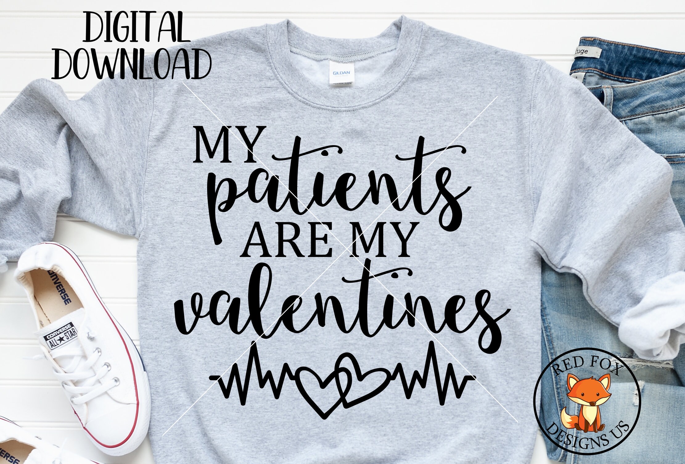 SVG Files - My patients are my valentines svg - One Loved Nurse svg - Cupids Favorite Nurse svg - Nurse valentine's day svg - Valentine svg