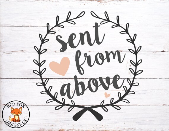 Download Sent From Above Svg Cricut And Cameo Cutting File Vecter Etsy